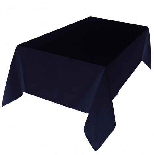 Front - ReadyRange Plain Rectangular Tablecloth