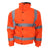 Front - Warrior Memphis High Visibility Bomber Jacket / Safety Wear / Workwear