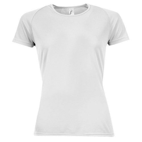 Front - SOLS Womens/Ladies Sporty Short Sleeve T-Shirt