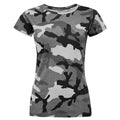 Front - SOLS Womens/Ladies Camo Short Sleeve T-Shirt