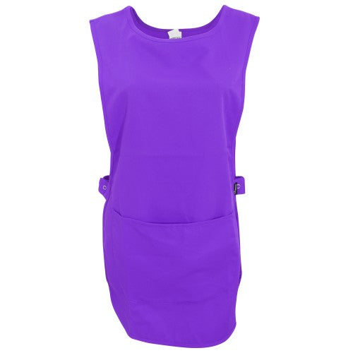 Front - Dennys Womens/Ladies Tabard Apron With Pocket