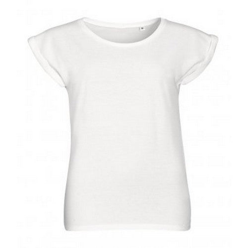 Front - SOLS Womens/Ladies Melba Plain Short Sleeve T-Shirt