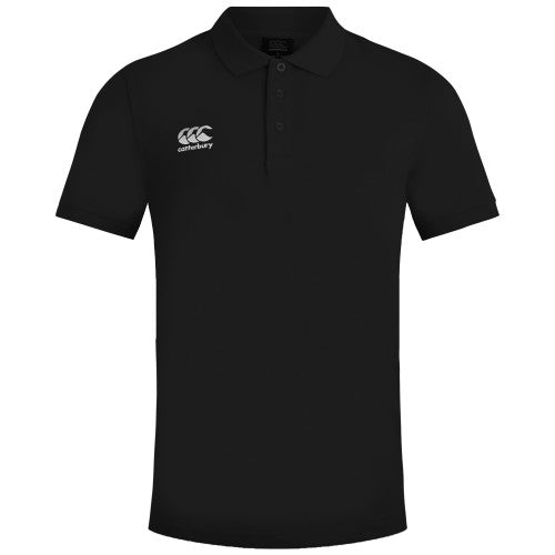 Front - Canterbury Mens Waimak Short Sleeve Pique Polo Shirt