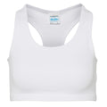 Front - AWDis Just Cool Womens/Ladies Sleeveless Girlie Sports Crop Top