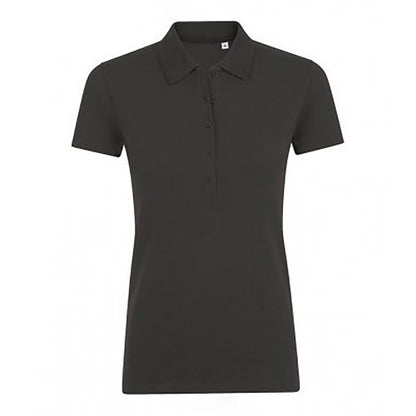 Front - SOLS Womens/Ladies Phoenix Short Sleeve Pique Polo Shirt