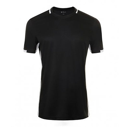 Front - SOLS Mens Classico Contrast Short Sleeve Football T-Shirt