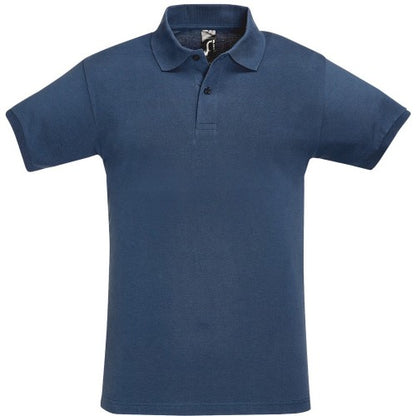 Front - SOLS Mens Perfect Pique Short Sleeve Polo Shirt