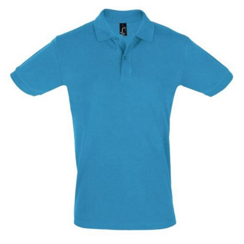 Front - SOLS Mens Perfect Pique Short Sleeve Polo Shirt