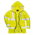 Front - Portwest Mens Hi-Vis 4-In-1 Traffic Jacket