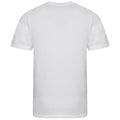 Solid White - Back - AWDis Mens Tri Blend T Shirt