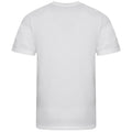 Solid White - Back - AWDis Mens Tri Blend T Shirt
