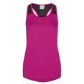 Front - AWDis Just Cool Womens/Ladies Girlie Smooth Workout Sleeveless Vest