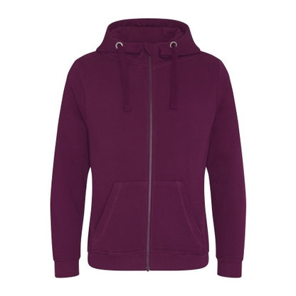 Front - AWDis Just Hoods Mens Graduate Heavyweight Full Zip Hoodie