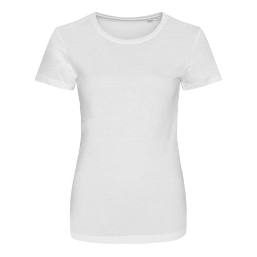 Front - AWDis Womens/Ladies Girlie Tri-Blend T-Shirt