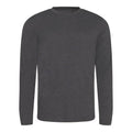 Front - AWDis Mens Long Sleeve Tri-Blend T-Shirt