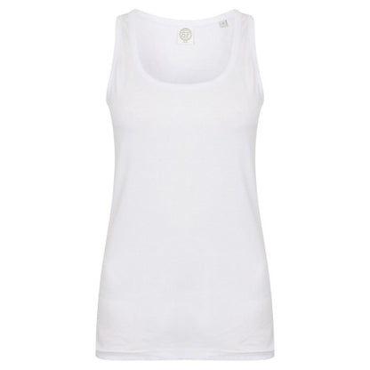 Front - SF Womens/Ladies Feel Good Stretch Sleeveless Vest