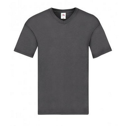 Front - Fruit Of The Loom Mens Original V Neck T-Shirt