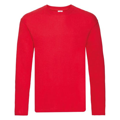 Front - Fruit Of The Loom Mens Original Long Sleeve T-Shirt