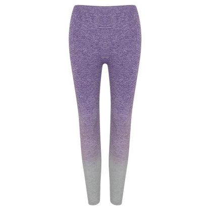 Front - Tombo Womens/Ladies Seamless Fade Out Leggings