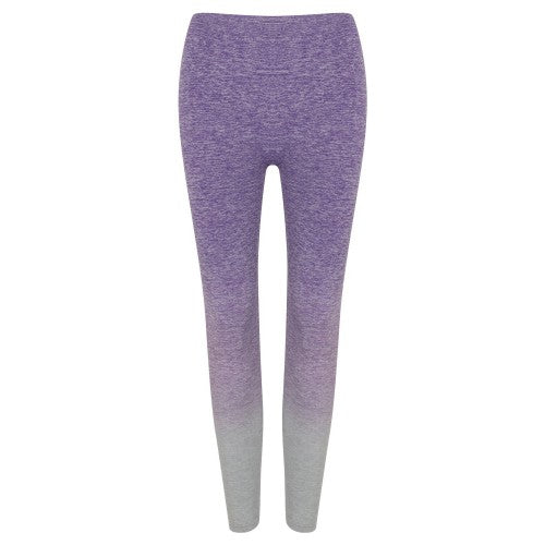 Front - Tombo Womens/Ladies Seamless Fade Out Leggings