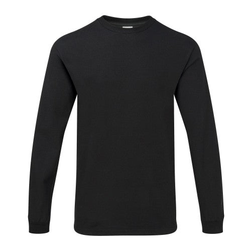 Front - Gildan Mens Hammer Heavyweight Long Sleeve T-Shirt