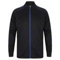 Front - Finden & Hales Mens Knitted Tracksuit Top