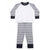 Front - Larkwood Baby Boys/Girls Striped Pyjamas