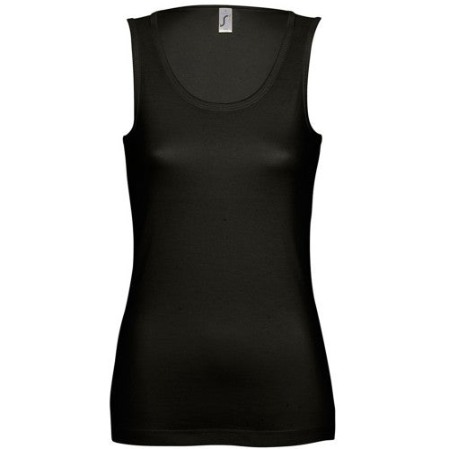 Front - SOLS Womens/Ladies Jane Sleeveless Tank / Vest Top