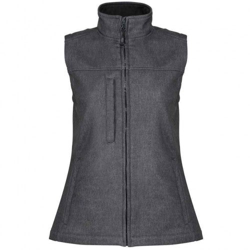 Front - Regatta Womens/Ladies Flux Soft Shell Bodywarmer