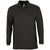 Front - SOLS Mens Winter II Long Sleeve Pique Cotton Polo Shirt