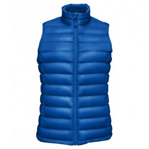 Front - SOLS Womens/Ladies Wilson Lightweight Padded Bodywarmer