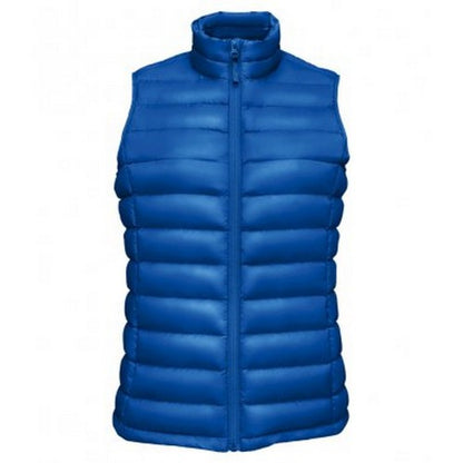 Front - SOLS Womens/Ladies Wilson Lightweight Padded Bodywarmer