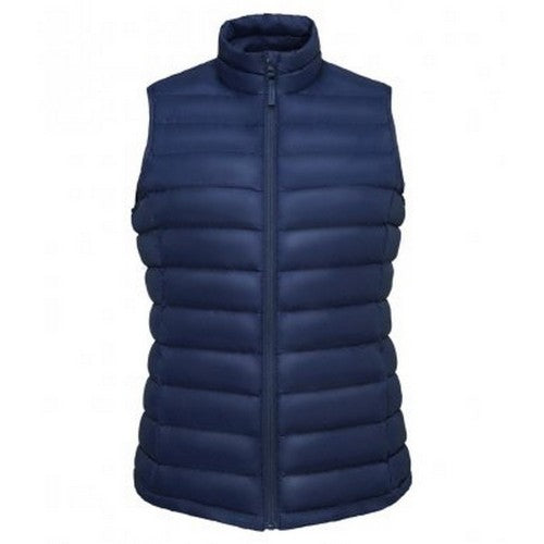 Front - SOLS Womens/Ladies Wilson Lightweight Padded Bodywarmer