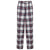 Front - SF Womens/Ladies Tartan Lounge Pants