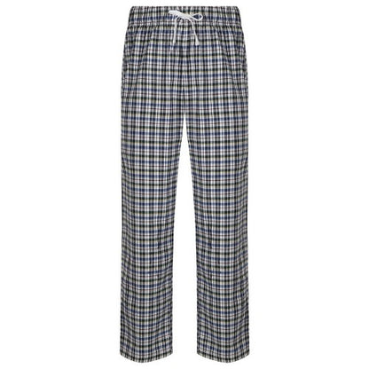 Front - SF Mens Tartan Lounge Pants