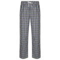 Front - SF Mens Tartan Lounge Pants