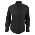 Front - SOLS Womens/Ladies Eden Long Sleeve Fitted Work Shirt