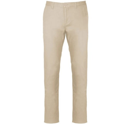 Front - Kariban Mens Chino Trousers