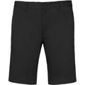 Front - Kariban Mens Chino Bermuda Shorts