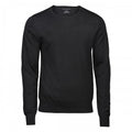 Front - Tee Jays Mens Merino Blend Crew Neck Jumper