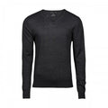 Front - Tee Jays Mens Merino Blend V Neck Jumper