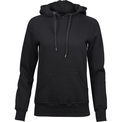 Front - Tee Jays Womens/Ladies Raglan Hooded Sweatshirt