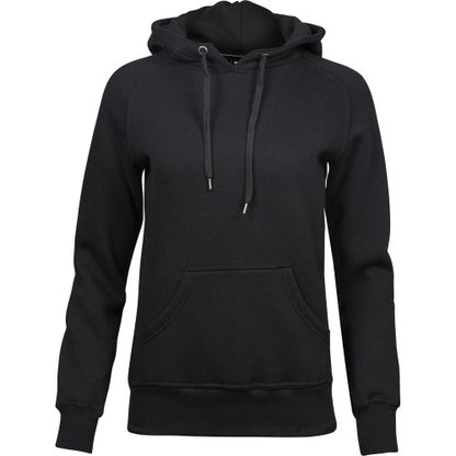 Front - Tee Jays Womens/Ladies Raglan Hooded Sweatshirt
