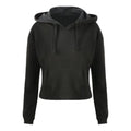 Front - AWDis Just Hoods Womens/Ladies Girlie Cropped Hoodie