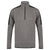 Front - Finden & Hales Mens Contrast Zip Neck Midlayer Top