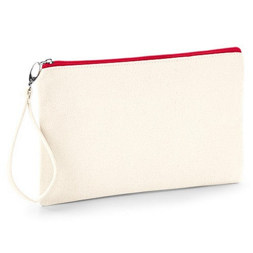 Front - Westford Mill Canvas Wristlet Pouch