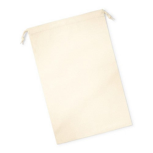 Front - Westford Mill Organic Premium Cotton Stuff Bag