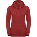 Front - Russell Ladies Authentic Melange Hoodie