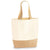 Front - Westford Mill Jute Base Canvas Shopper