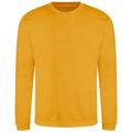Sun Yellow - Front - AWDis Adults Unisex Just Hoods Sweatshirt